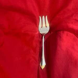 Oneida Community Golden Kenwood Stainless Cold Meat Serving Fork